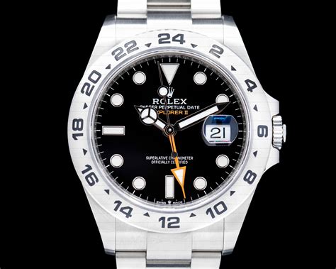 rolex explorer ii black dial review|rolex explorer 2 226570.